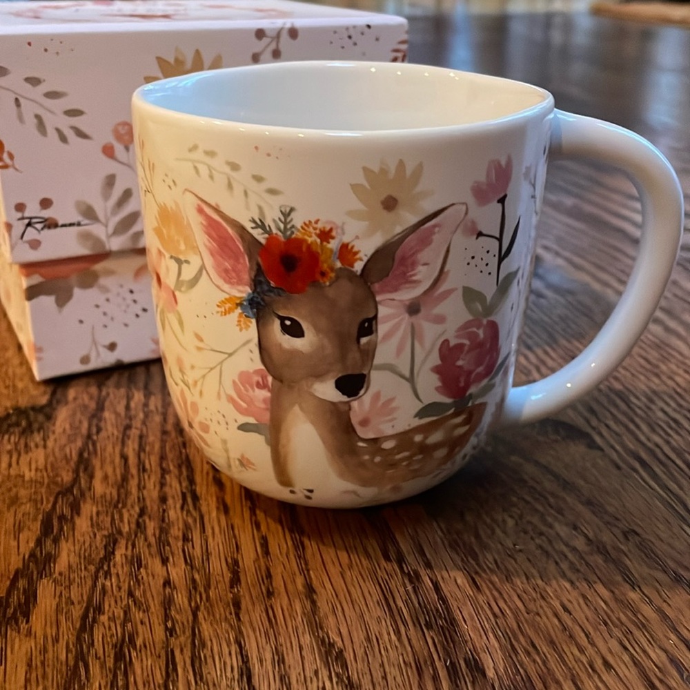 New Peaceful Kingdom Deer Mug 13oz